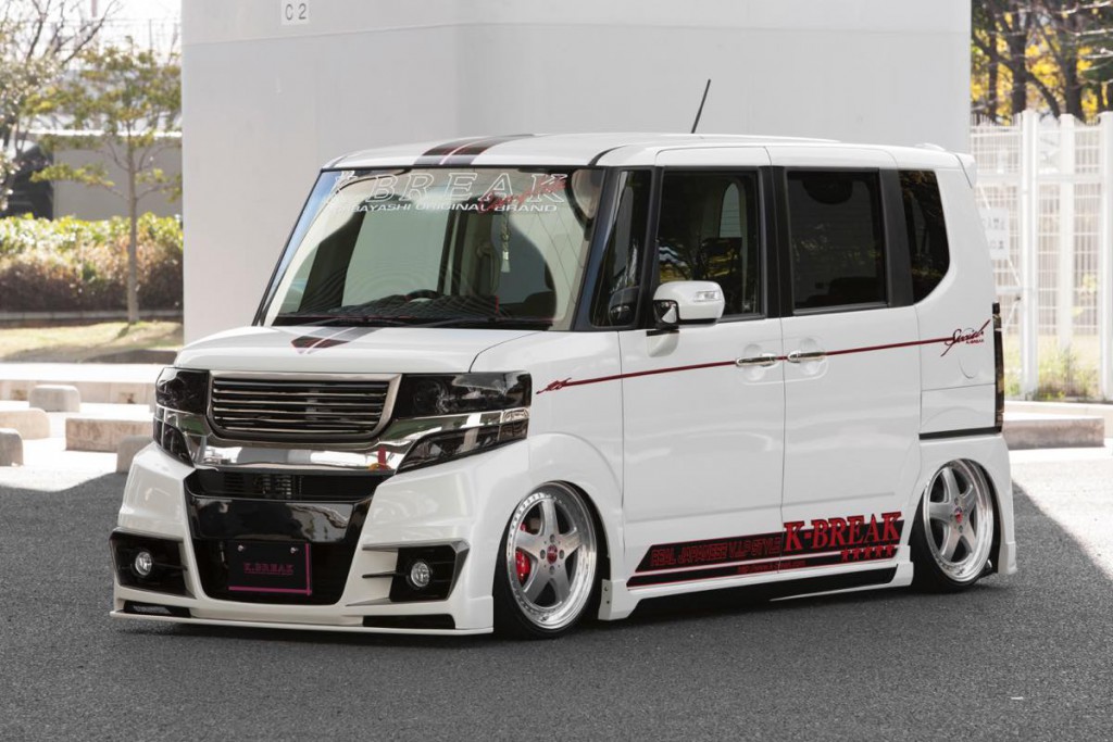 驚きの破格値K-BREAK Nボックス カスタム JF1 3ピースセット(F/S/R) ホンダ ATLET W エアロパーツ